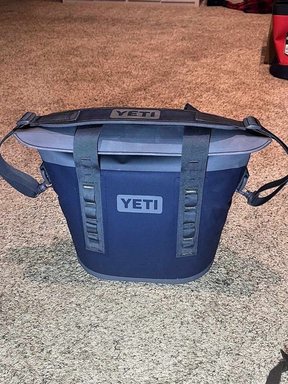 YETI Hopper M15 Soft Cooler Blue